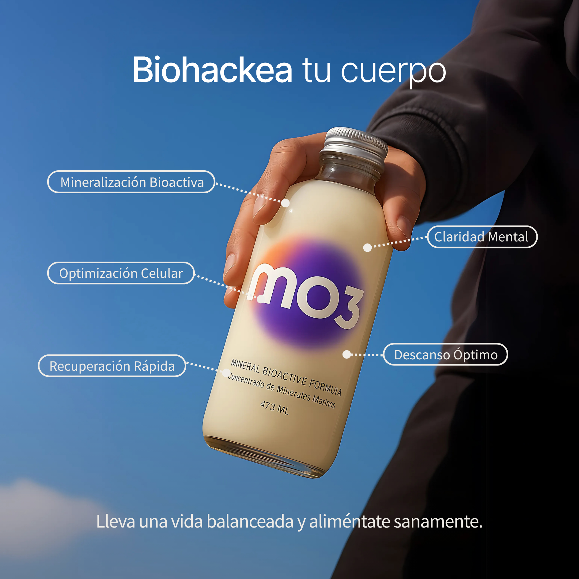 Mineral Optimizer 3 | MO3® Suplemento De Minerales Marinos 48 Días | Healers Labs®